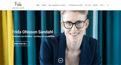 Desktop Screenshot of fridaohlssonsandahl.se