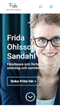 Mobile Screenshot of fridaohlssonsandahl.se